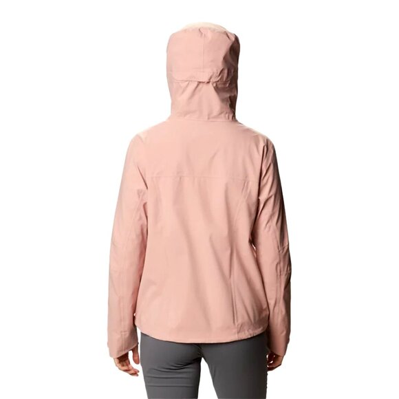 Columbia Women's Omni-Tech Ampli-Dry Shell Jacket, Faux Pink, Medium - Picture 6 of 11